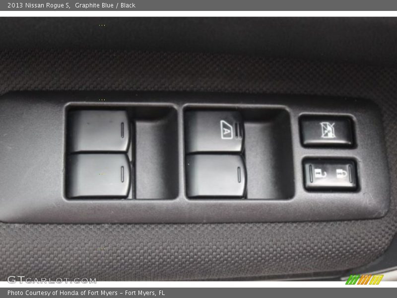 Graphite Blue / Black 2013 Nissan Rogue S