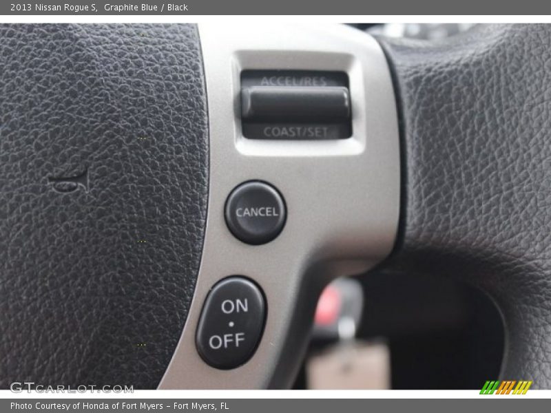 Graphite Blue / Black 2013 Nissan Rogue S