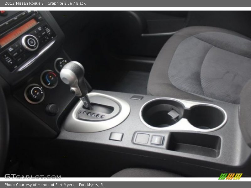 Graphite Blue / Black 2013 Nissan Rogue S