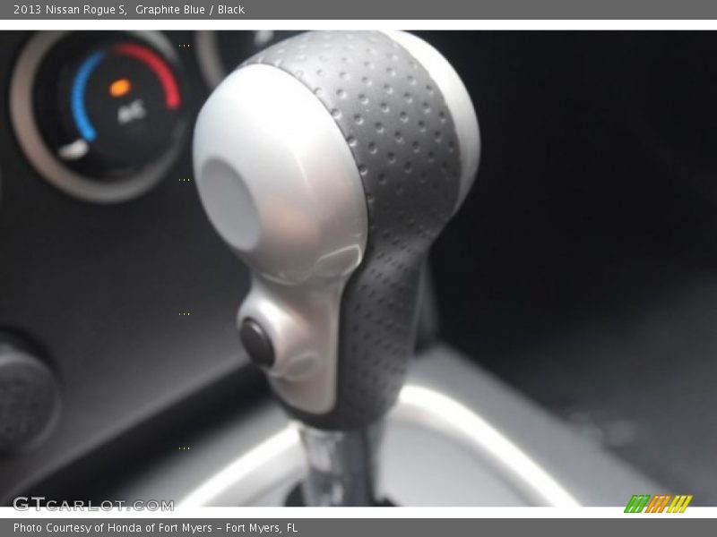 Graphite Blue / Black 2013 Nissan Rogue S