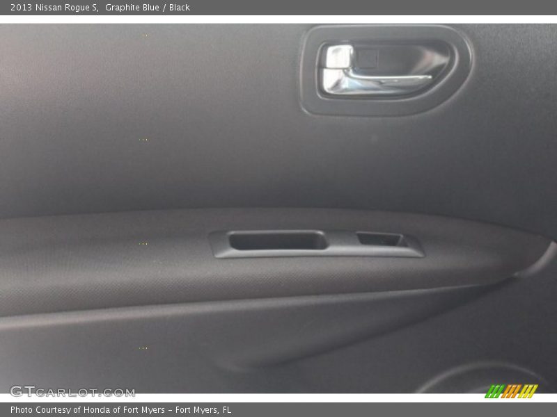 Graphite Blue / Black 2013 Nissan Rogue S