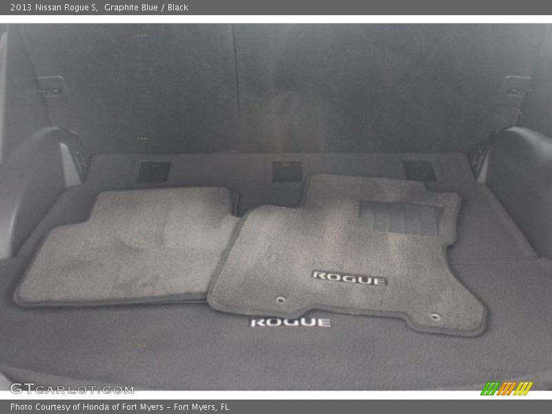 Graphite Blue / Black 2013 Nissan Rogue S