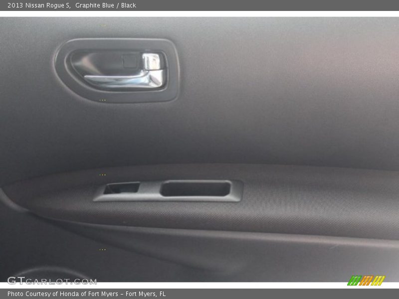 Graphite Blue / Black 2013 Nissan Rogue S