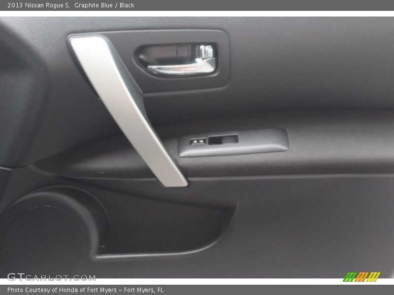 Graphite Blue / Black 2013 Nissan Rogue S