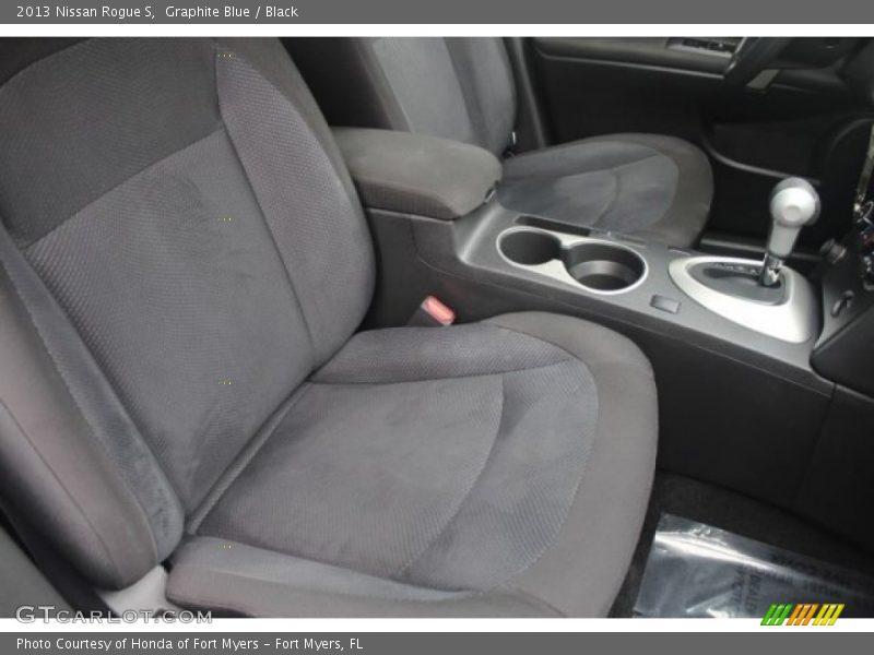 Graphite Blue / Black 2013 Nissan Rogue S