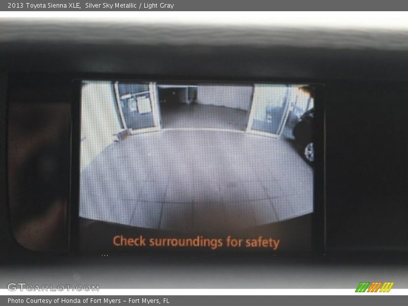 Silver Sky Metallic / Light Gray 2013 Toyota Sienna XLE