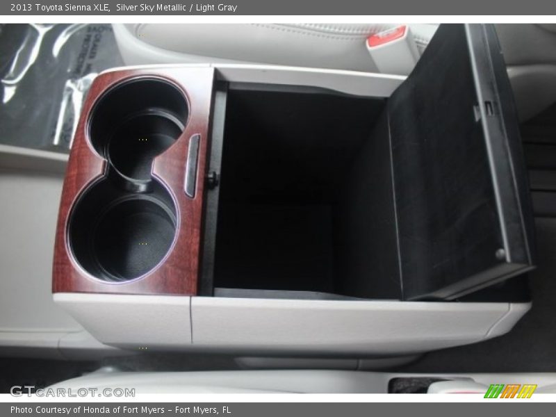 Silver Sky Metallic / Light Gray 2013 Toyota Sienna XLE