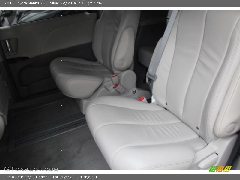 Silver Sky Metallic / Light Gray 2013 Toyota Sienna XLE