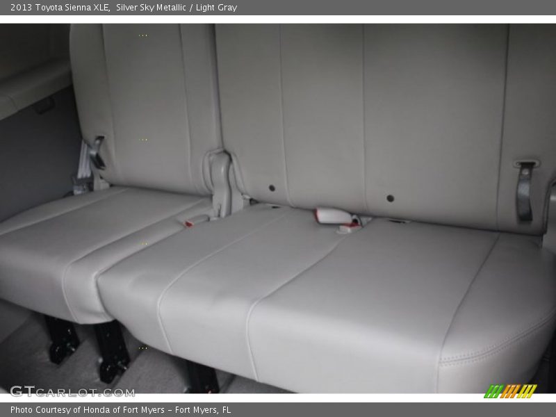 Silver Sky Metallic / Light Gray 2013 Toyota Sienna XLE