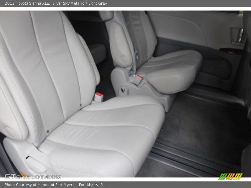 Silver Sky Metallic / Light Gray 2013 Toyota Sienna XLE