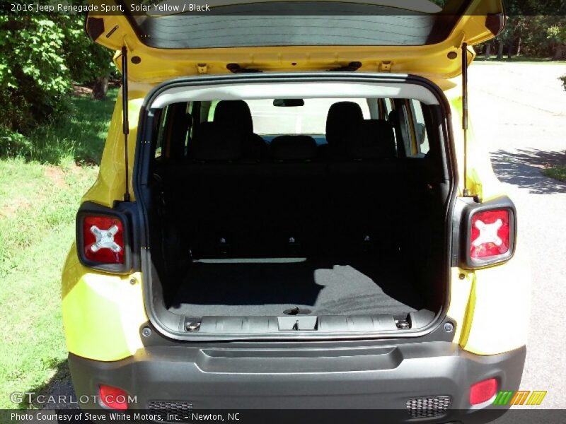 Solar Yellow / Black 2016 Jeep Renegade Sport