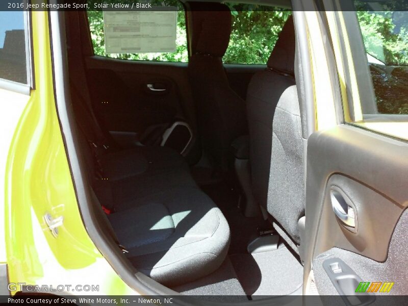Solar Yellow / Black 2016 Jeep Renegade Sport