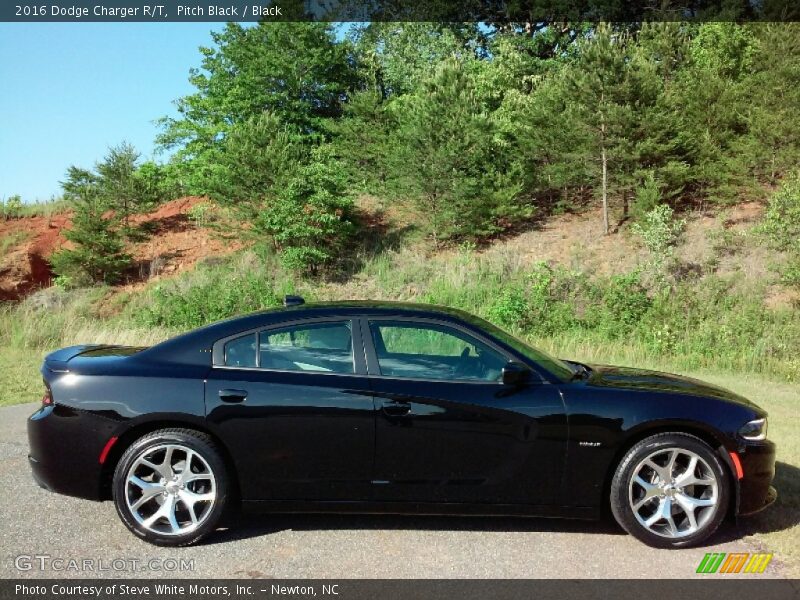 Pitch Black / Black 2016 Dodge Charger R/T