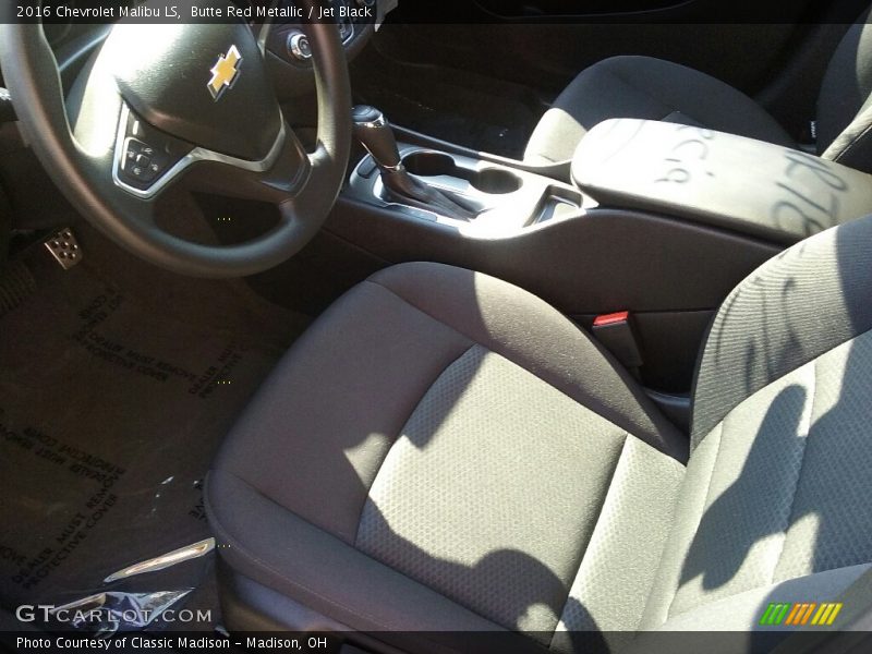 Butte Red Metallic / Jet Black 2016 Chevrolet Malibu LS