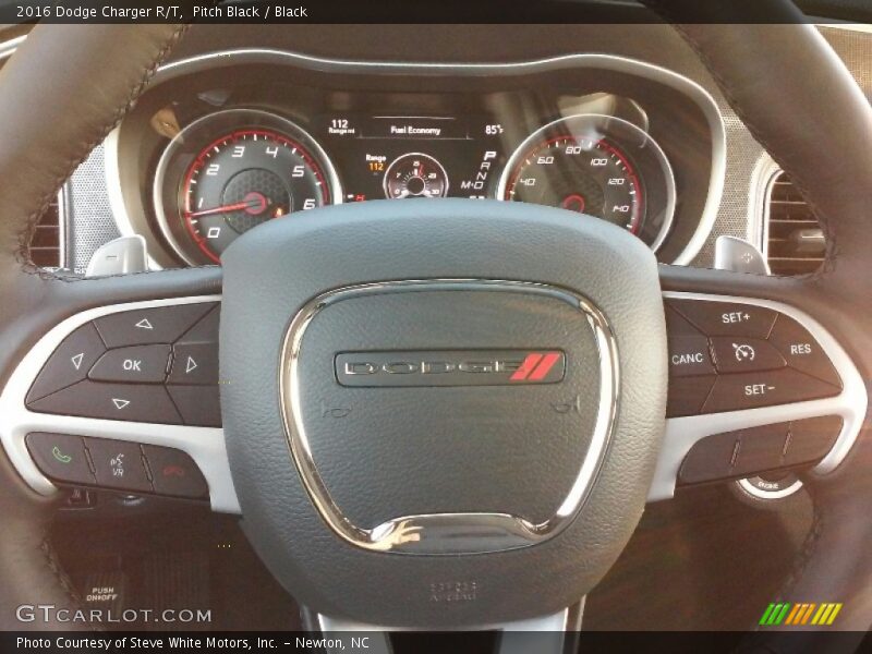 Pitch Black / Black 2016 Dodge Charger R/T
