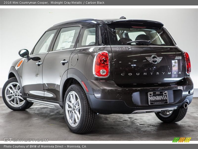 Midnight Gray Metallic / Carbon Black 2016 Mini Countryman Cooper