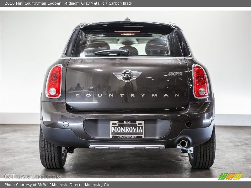 Midnight Gray Metallic / Carbon Black 2016 Mini Countryman Cooper