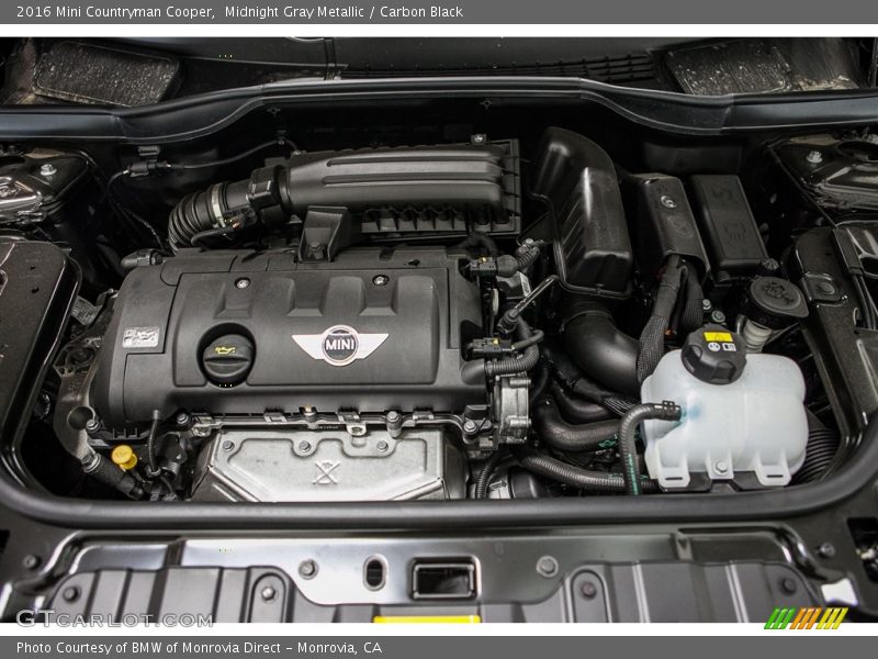Midnight Gray Metallic / Carbon Black 2016 Mini Countryman Cooper