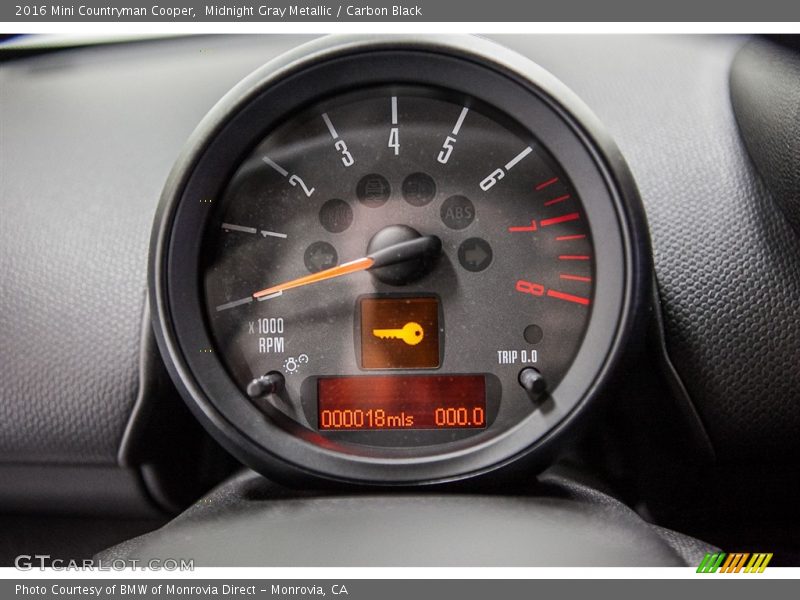 Midnight Gray Metallic / Carbon Black 2016 Mini Countryman Cooper