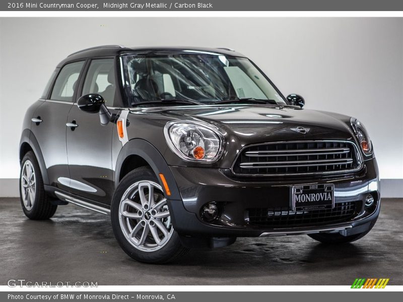 Midnight Gray Metallic / Carbon Black 2016 Mini Countryman Cooper
