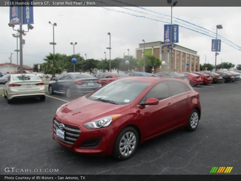 Scarlet Red Pearl / Black 2016 Hyundai Elantra GT