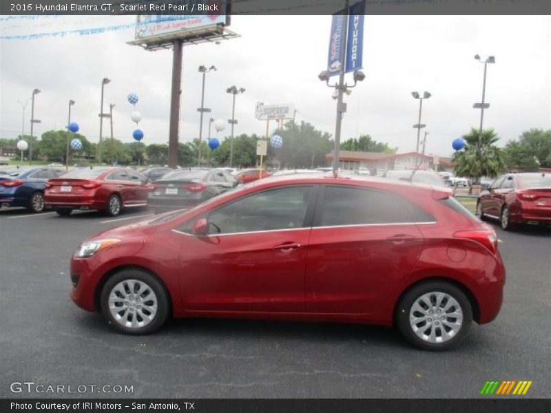 Scarlet Red Pearl / Black 2016 Hyundai Elantra GT