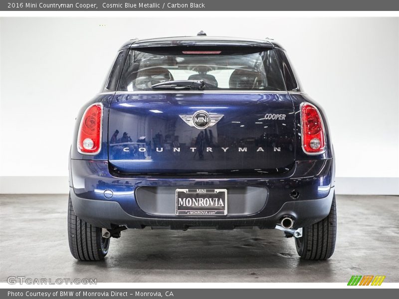 Cosmic Blue Metallic / Carbon Black 2016 Mini Countryman Cooper