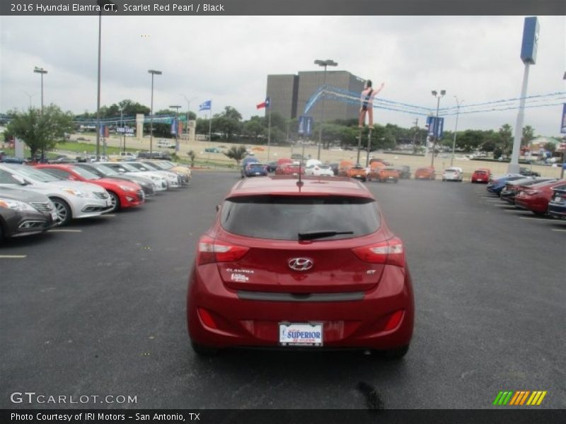 Scarlet Red Pearl / Black 2016 Hyundai Elantra GT