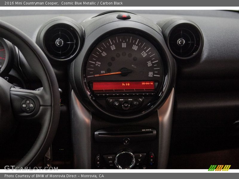 Cosmic Blue Metallic / Carbon Black 2016 Mini Countryman Cooper