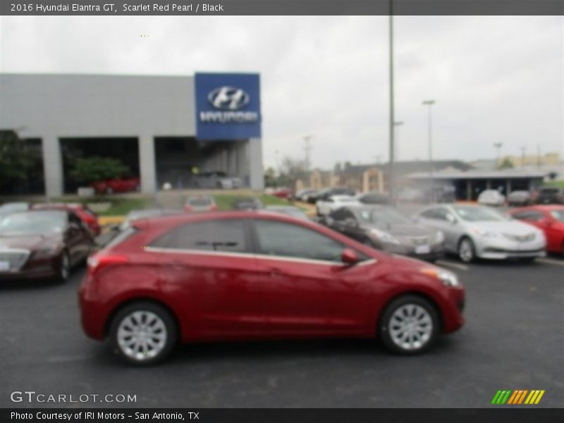 Scarlet Red Pearl / Black 2016 Hyundai Elantra GT