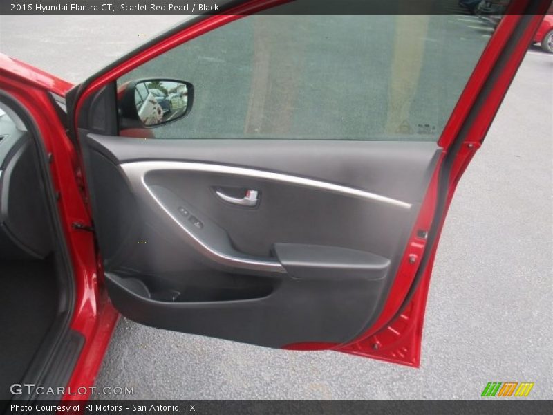 Scarlet Red Pearl / Black 2016 Hyundai Elantra GT