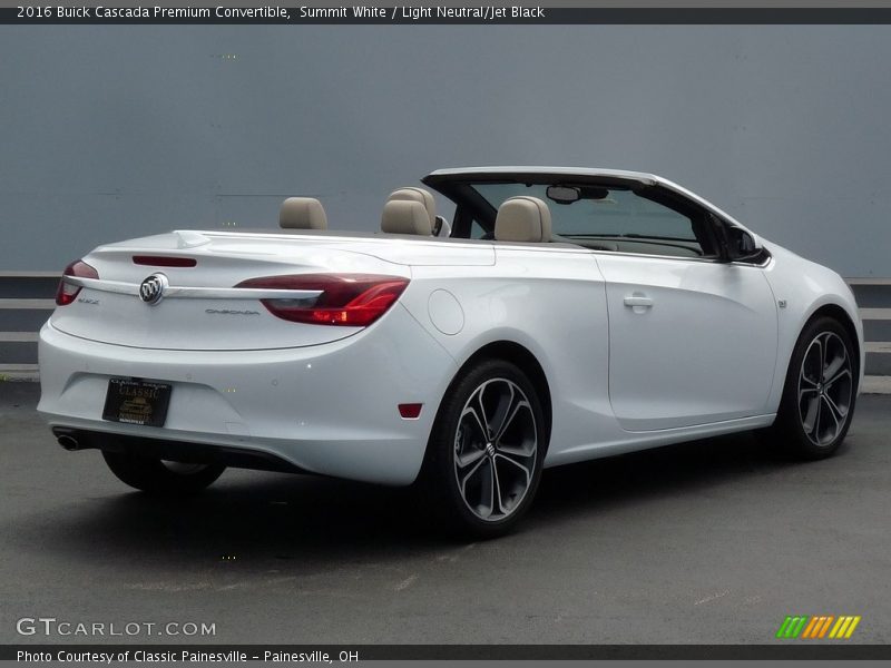 Summit White / Light Neutral/Jet Black 2016 Buick Cascada Premium Convertible