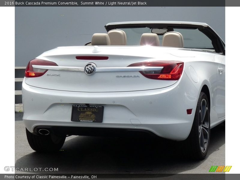Summit White / Light Neutral/Jet Black 2016 Buick Cascada Premium Convertible