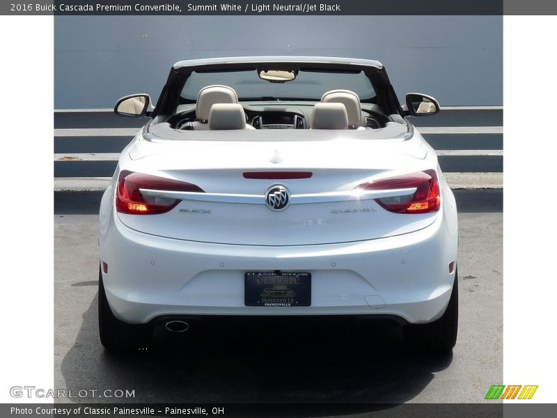 Summit White / Light Neutral/Jet Black 2016 Buick Cascada Premium Convertible
