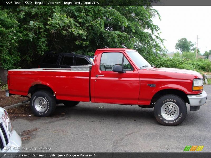  1996 F150 XL Regular Cab 4x4 Bright Red