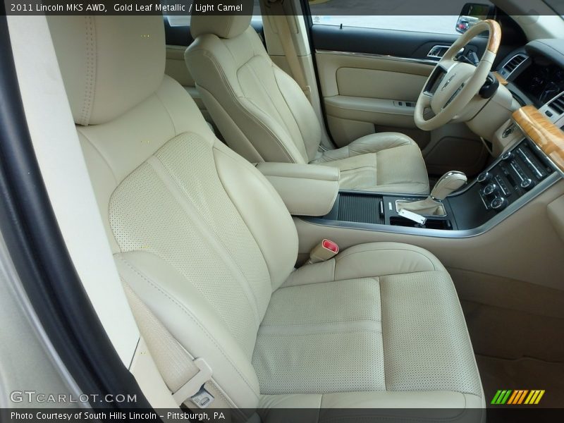 Gold Leaf Metallic / Light Camel 2011 Lincoln MKS AWD