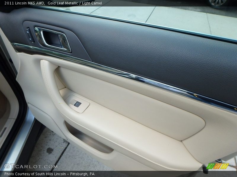 Gold Leaf Metallic / Light Camel 2011 Lincoln MKS AWD