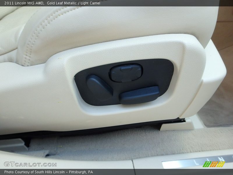 Gold Leaf Metallic / Light Camel 2011 Lincoln MKS AWD