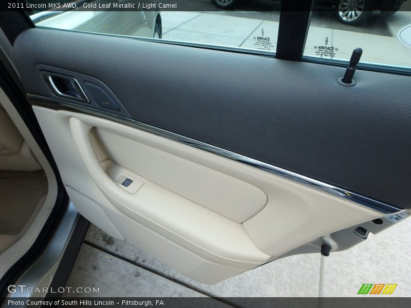 Gold Leaf Metallic / Light Camel 2011 Lincoln MKS AWD