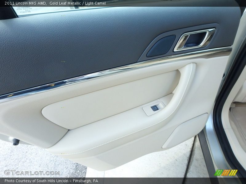 Gold Leaf Metallic / Light Camel 2011 Lincoln MKS AWD