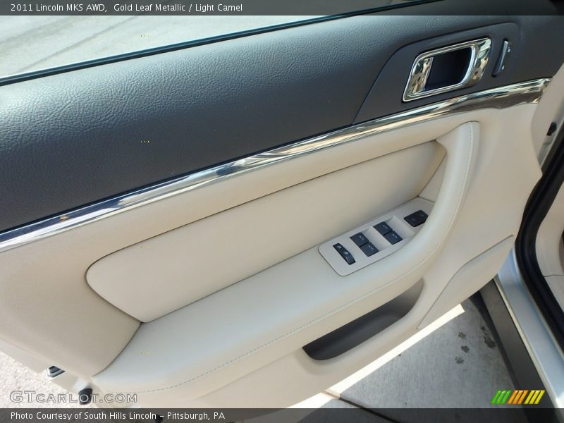 Gold Leaf Metallic / Light Camel 2011 Lincoln MKS AWD