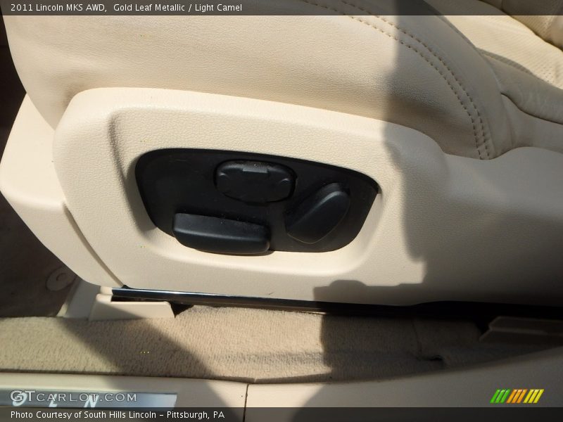 Gold Leaf Metallic / Light Camel 2011 Lincoln MKS AWD