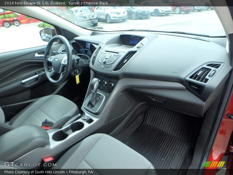 Sunset / Charcoal Black 2014 Ford Escape SE 1.6L EcoBoost