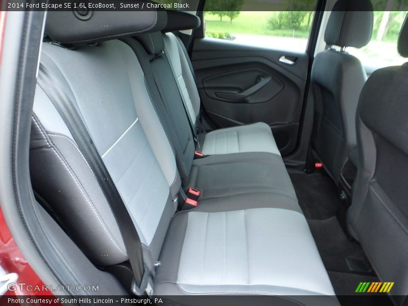 Sunset / Charcoal Black 2014 Ford Escape SE 1.6L EcoBoost