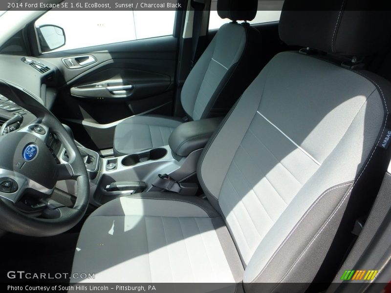 Sunset / Charcoal Black 2014 Ford Escape SE 1.6L EcoBoost