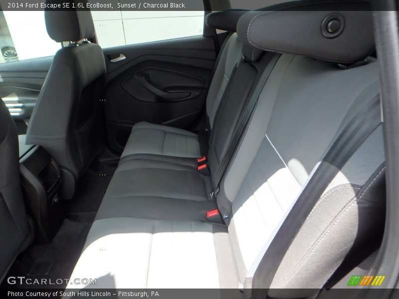 Sunset / Charcoal Black 2014 Ford Escape SE 1.6L EcoBoost