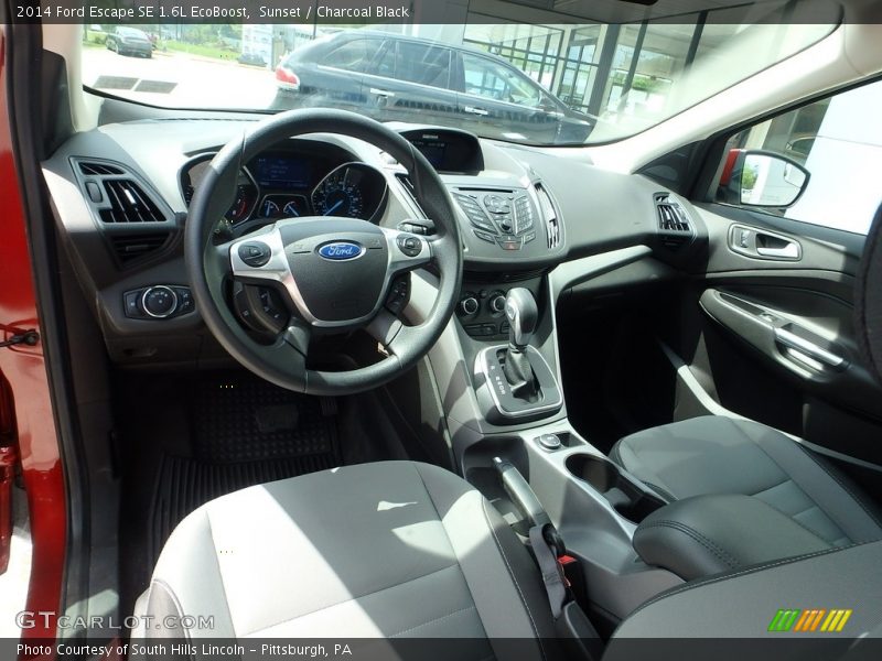 Sunset / Charcoal Black 2014 Ford Escape SE 1.6L EcoBoost