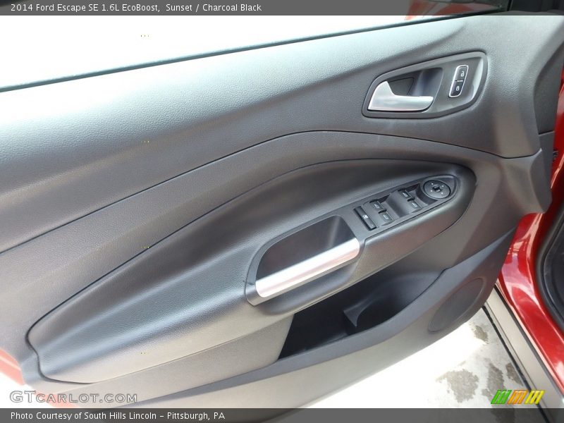 Sunset / Charcoal Black 2014 Ford Escape SE 1.6L EcoBoost