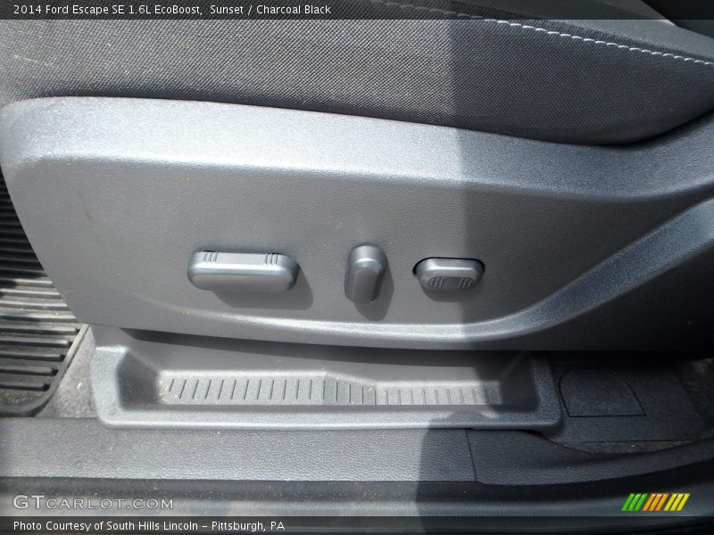 Sunset / Charcoal Black 2014 Ford Escape SE 1.6L EcoBoost