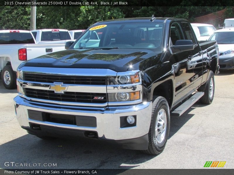 Black / Jet Black 2015 Chevrolet Silverado 2500HD LT Double Cab 4x4